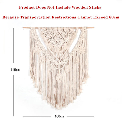 Wall Hanging Bohemian Chic Handicrafts Woven Tapestry Modern Boho Living Room Bedroom Wall Decoration